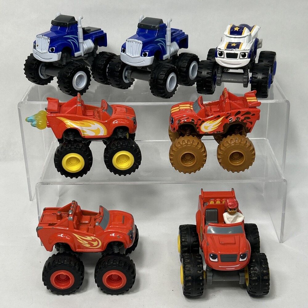 Blaze And The Monster Machines Lot Truck Darington Crusher Vehicle Nick Jr